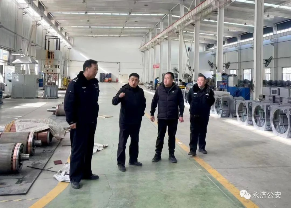 王建设同志深入企业走访调研