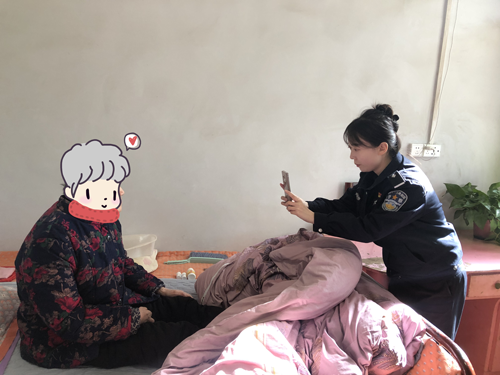 临猗县公安局北景派出所：上门办证解民忧 微笑服务暖民心