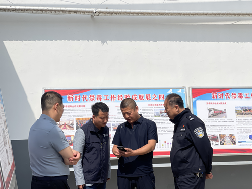 万荣：市禁毒办来我县社区戒毒社区康复 服务中心督导检工作
