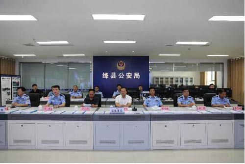 山西省绛县李晓军调研指导夏季治安打击整治行动和道路交通安全工作
