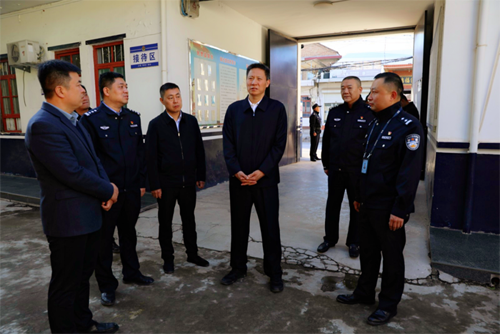 运城市副市长刘春安深入闻喜县调研指导派出所工作